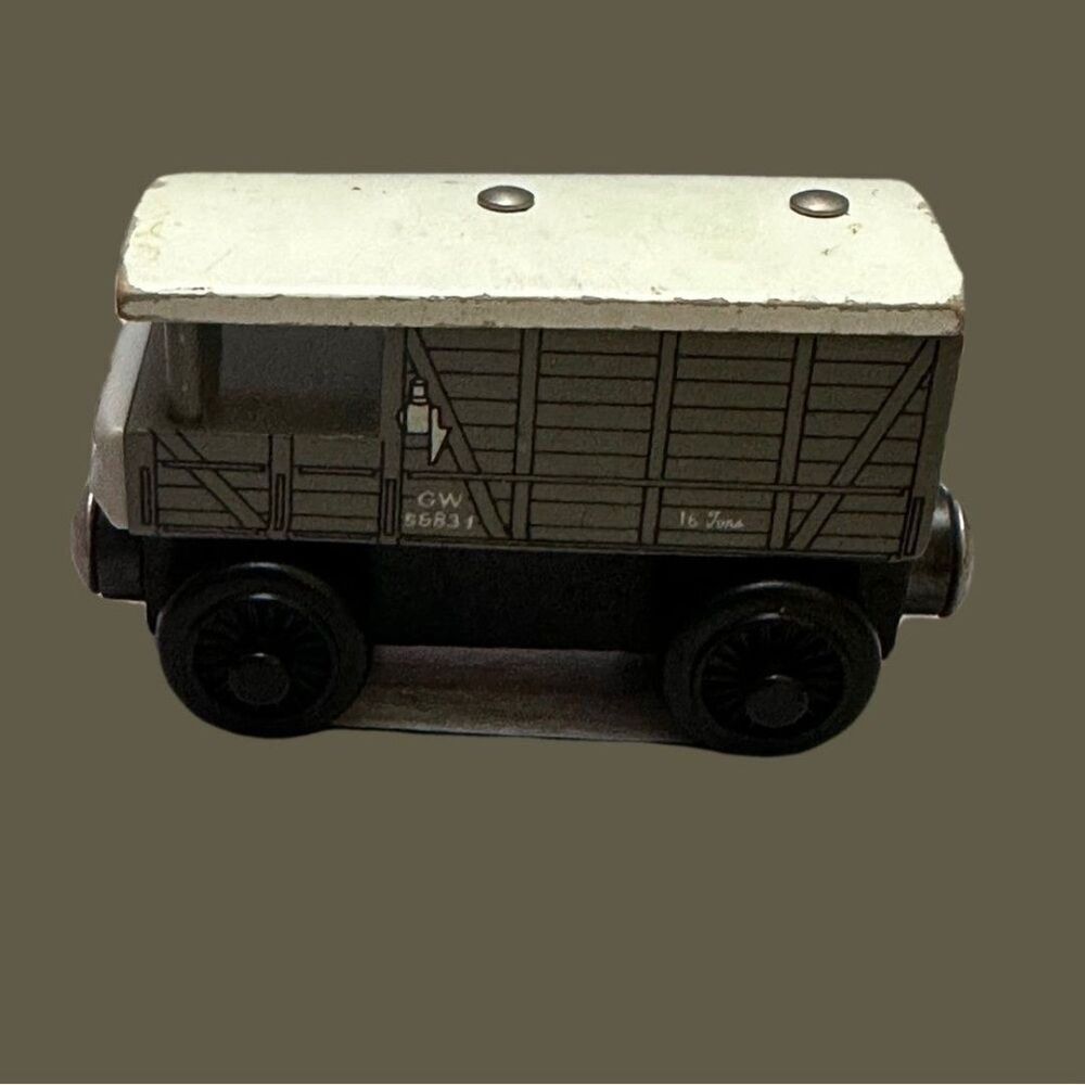 Thomas & Friends Railway Wooden TOAD THE BRAKEVAN Vintage Train 1997